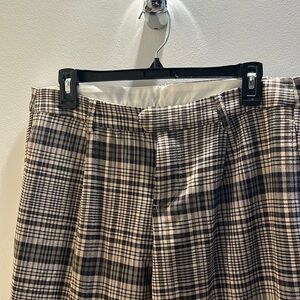 Free people plaid pants